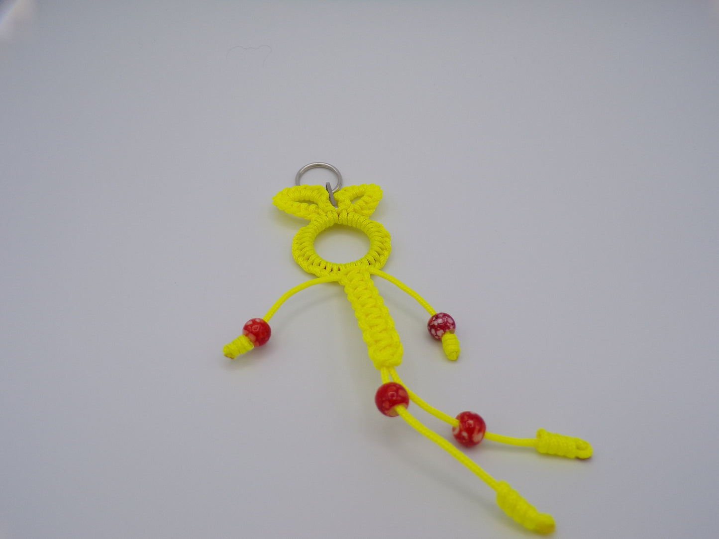 Yellow person keychain